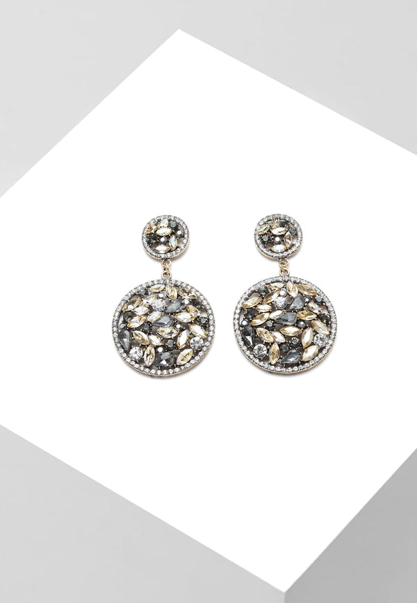 Ráiteas Bling Crystal Rhinestone Earrings