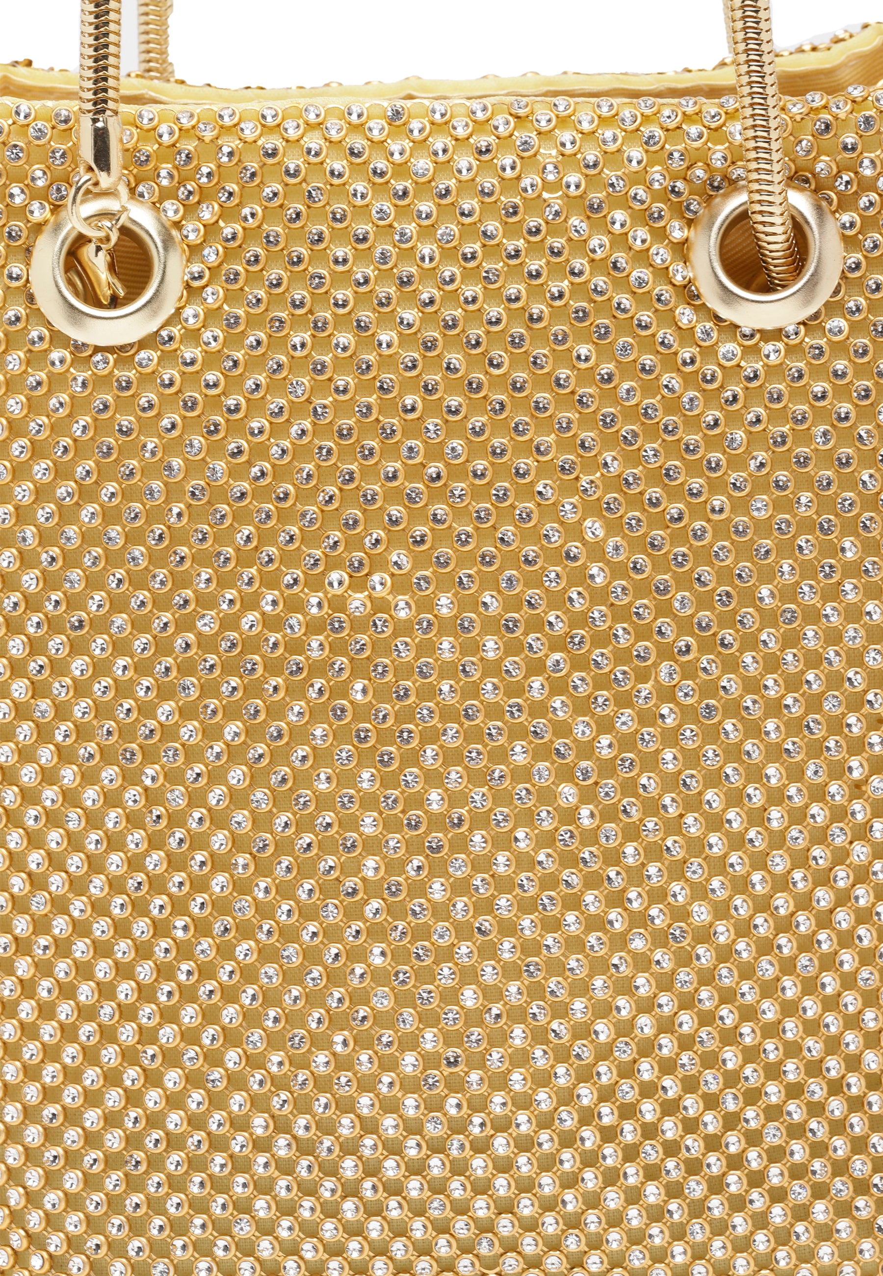 Avant-Garde Paris Gold-toned Shimmery Shoulder Clutch