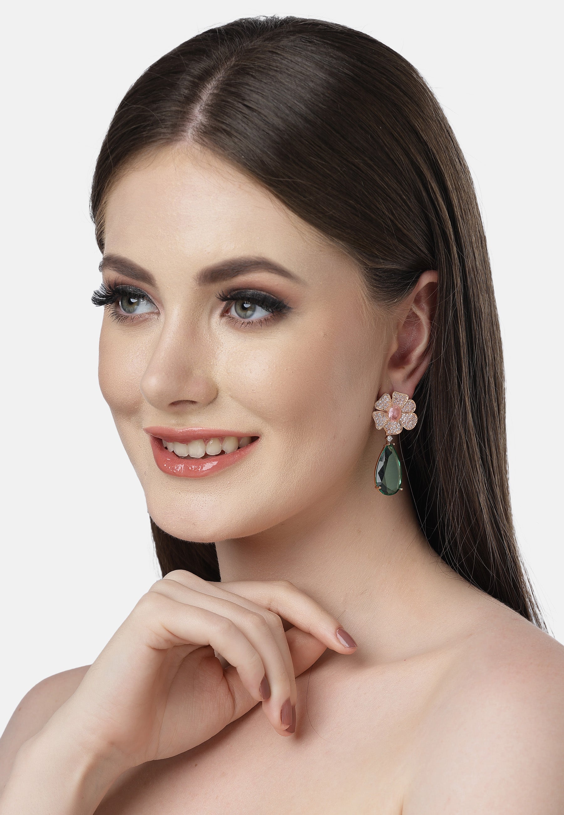 Floral Drop Earrings