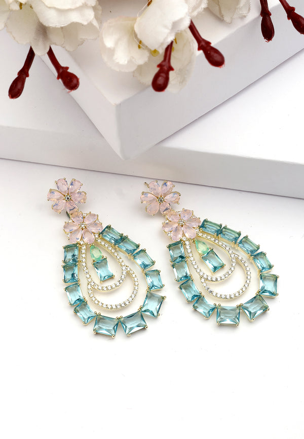 Boucles d'oreilles pendantes Diva Luxury