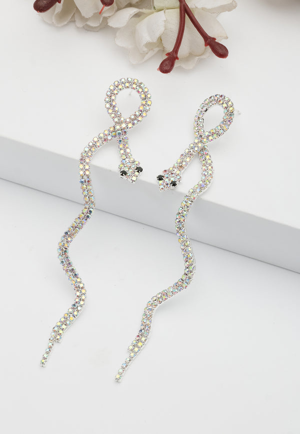 Slange Dråbe Øreringe