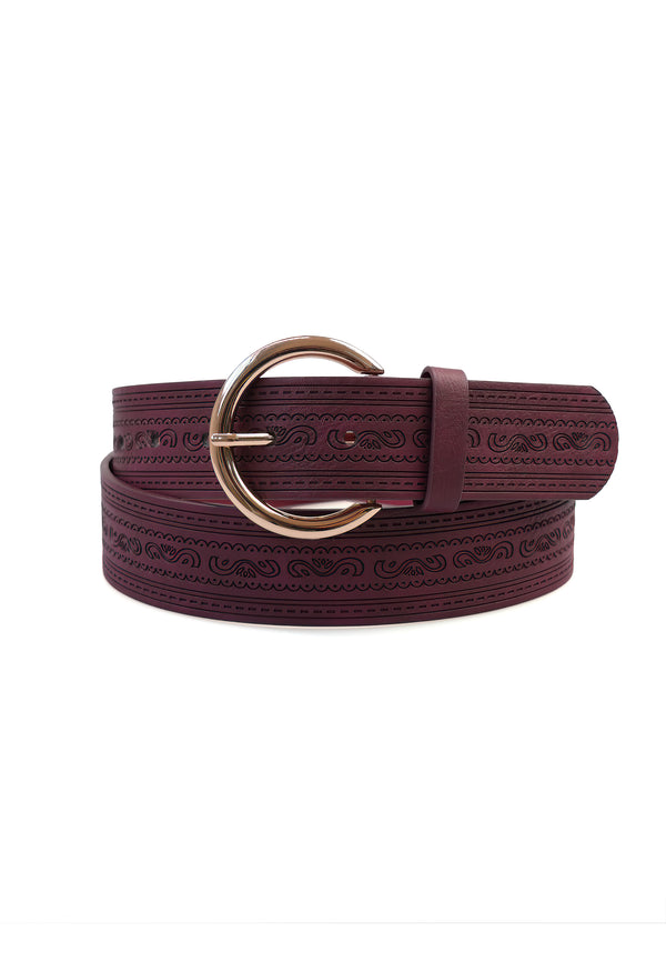 Ceinture Classique Magenta Designer