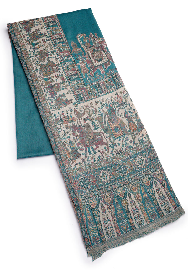 Écharpe Jamawar Kashmiri