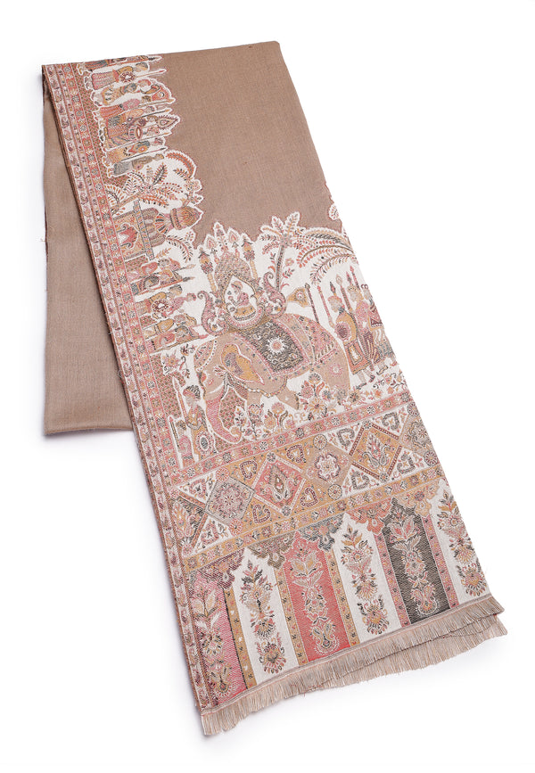 Écharpe Jamawar Kashmiri