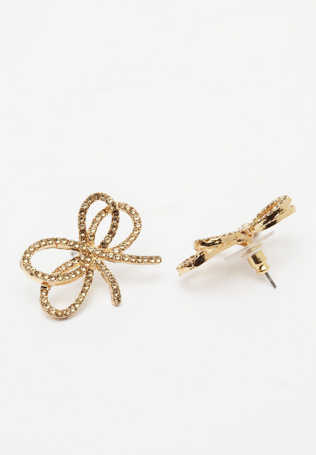 Simple And Chique Bow Studs
