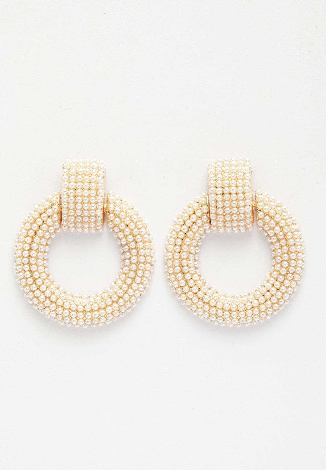 Avant-Garde Paris Geometrical Hoop Earrings