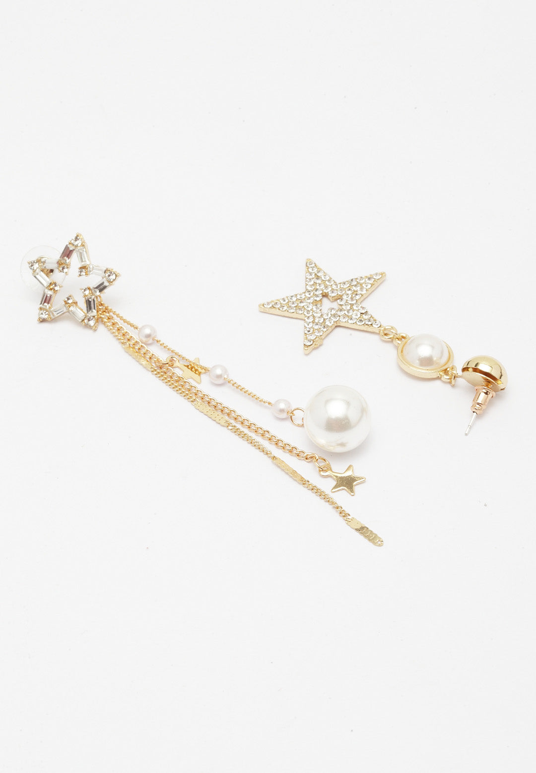 Avant-Garde Paris Pair Of Different Star Earrings