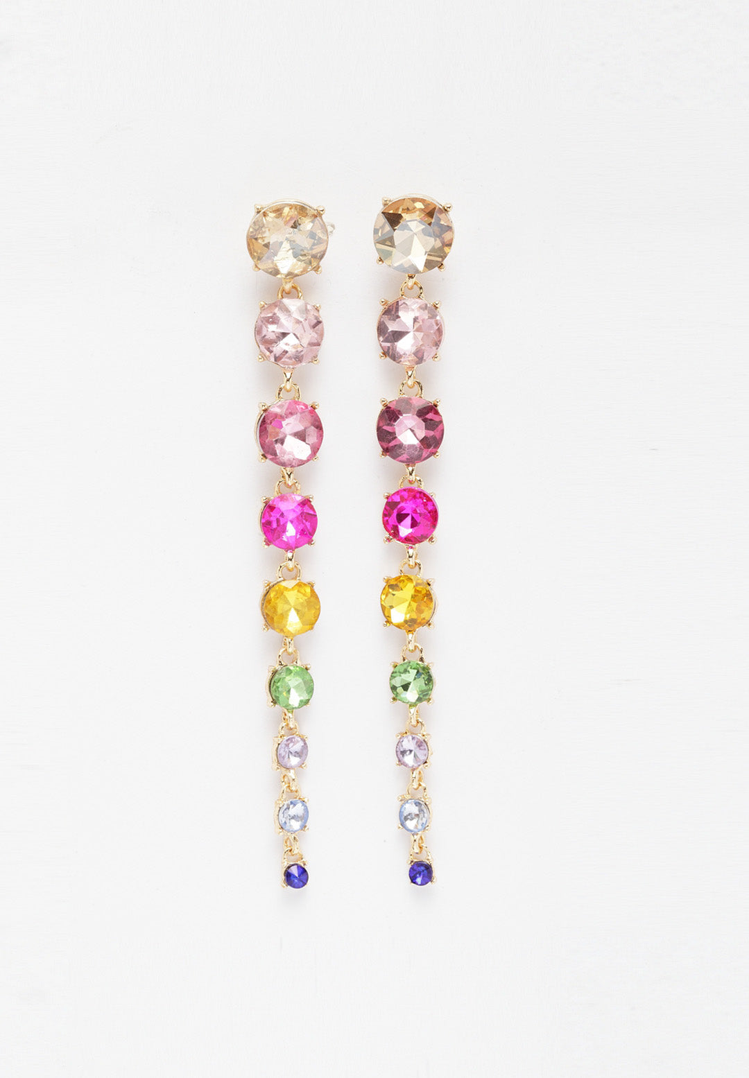 Avant-Garde Paris Luxe Crystal Drop Earrings