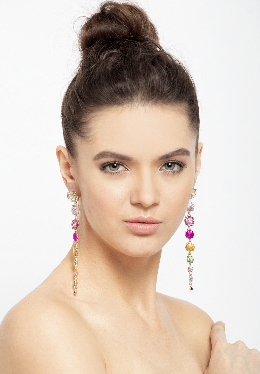 Luxe Crystal Drop Earrings