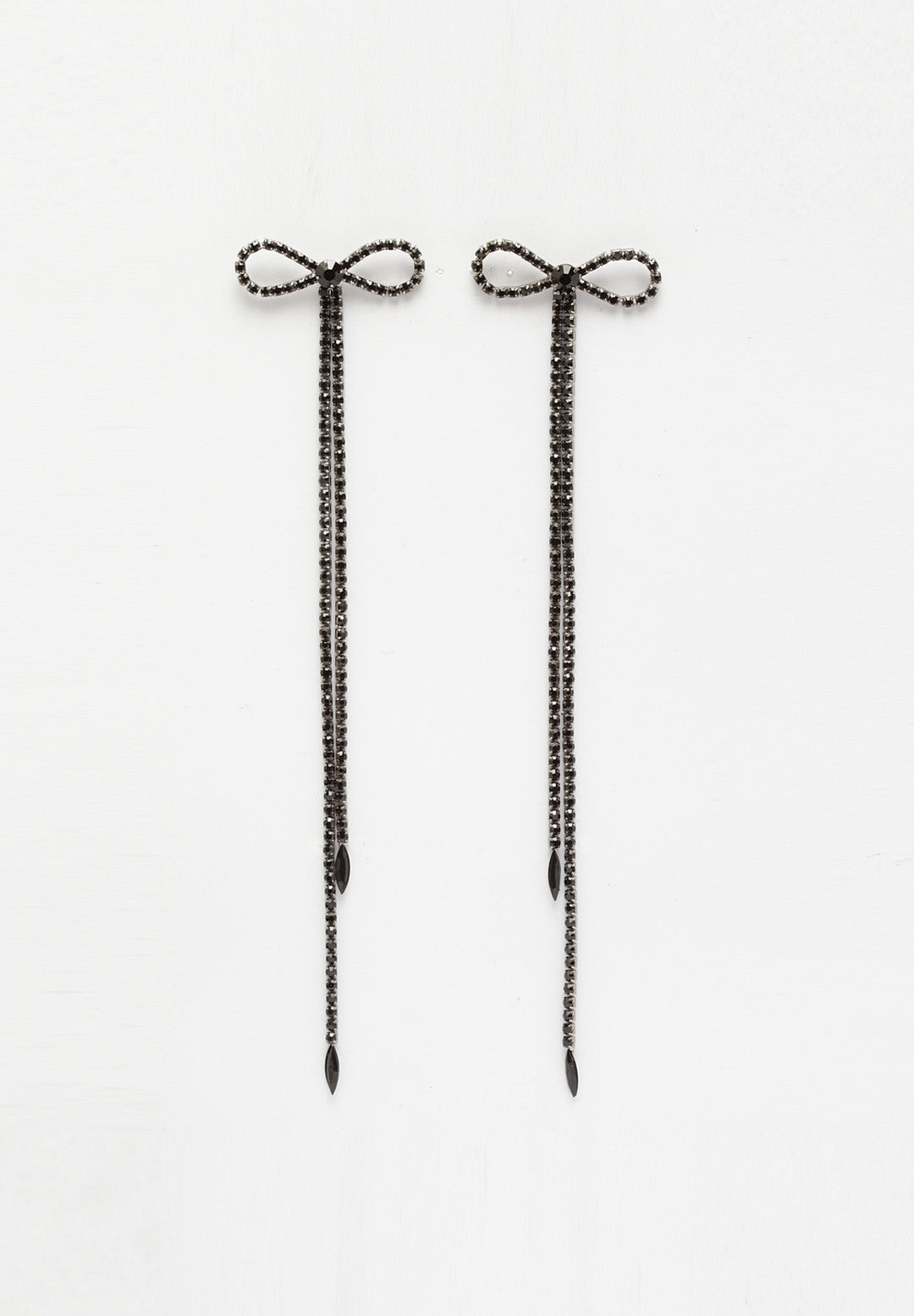 Avant-Garde Paris Contemporary Crystal Dangling Earrings