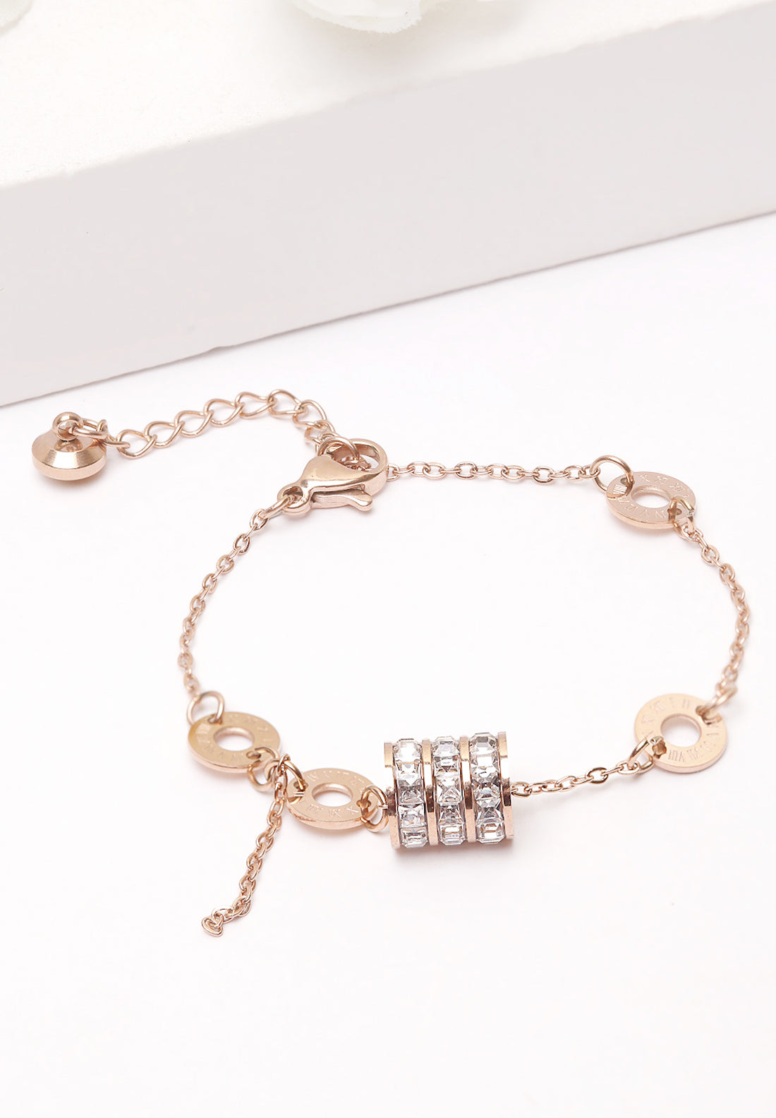 Avant-Garde Paris Gold Crystal Bracelet