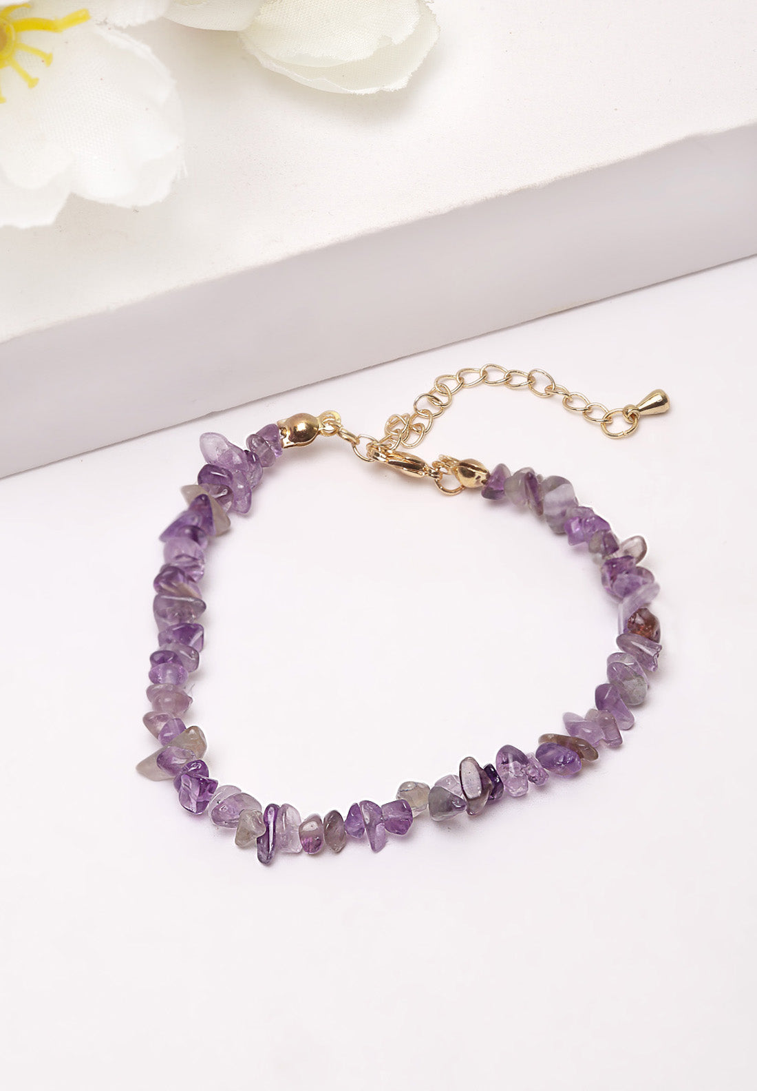 Avant-Garde Paris Purple Stone Bracelet