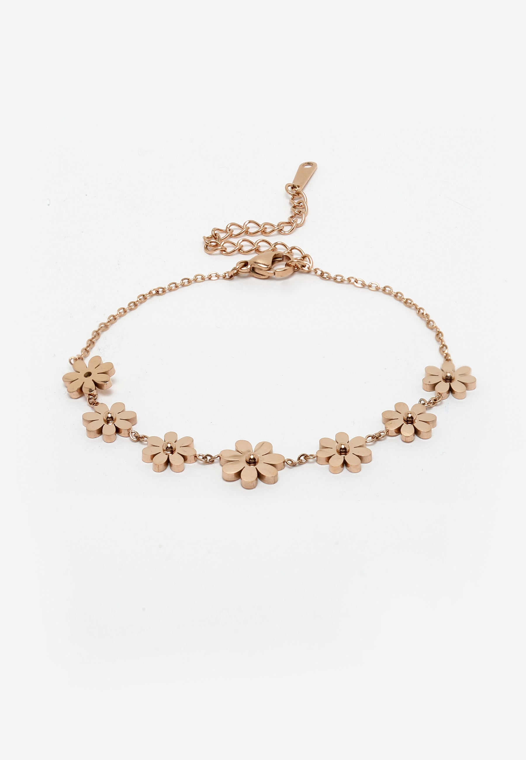 Avant-Garde Paris Gold Plated Floral Bracelet