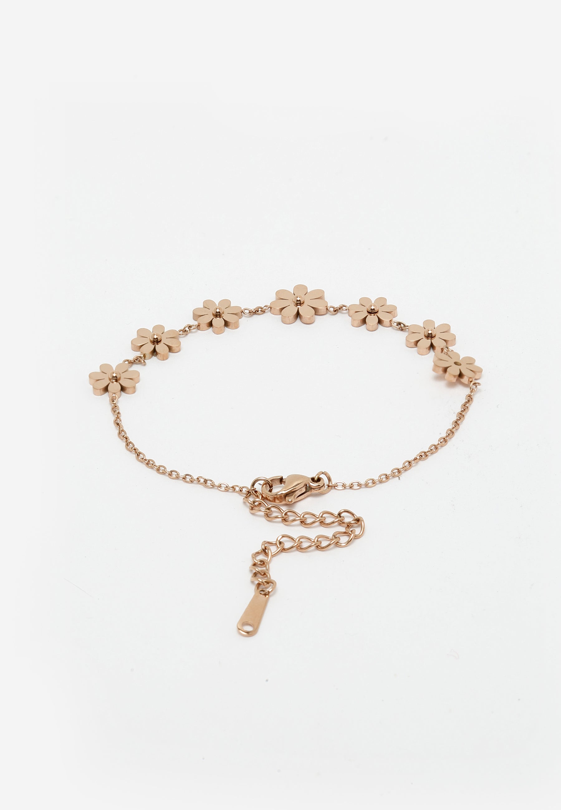 Avant-Garde Paris Gold Plated Floral Bracelet