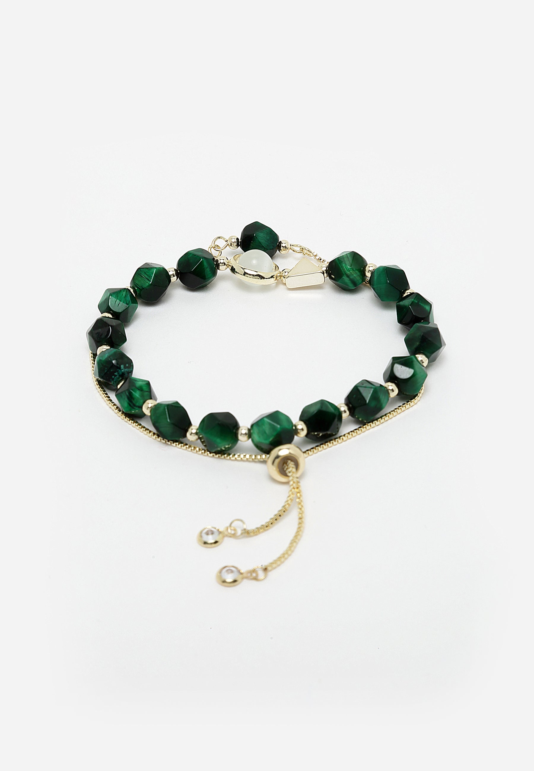 Bracelet Vert Cristal