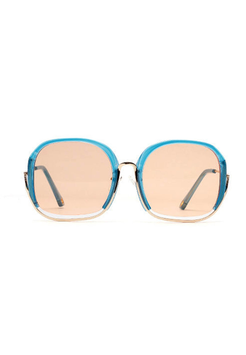 Avantgardistische Pariser quadratische, trendige Sonnenbrille