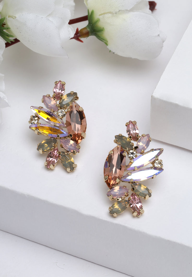Crystals Studded Earrings