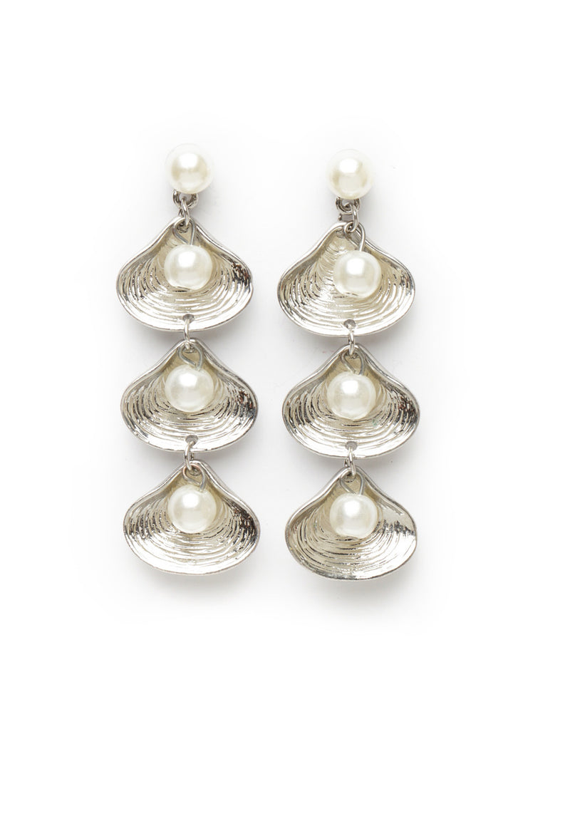 Ráiteas Sea Shell Conch Teardrop Earrings