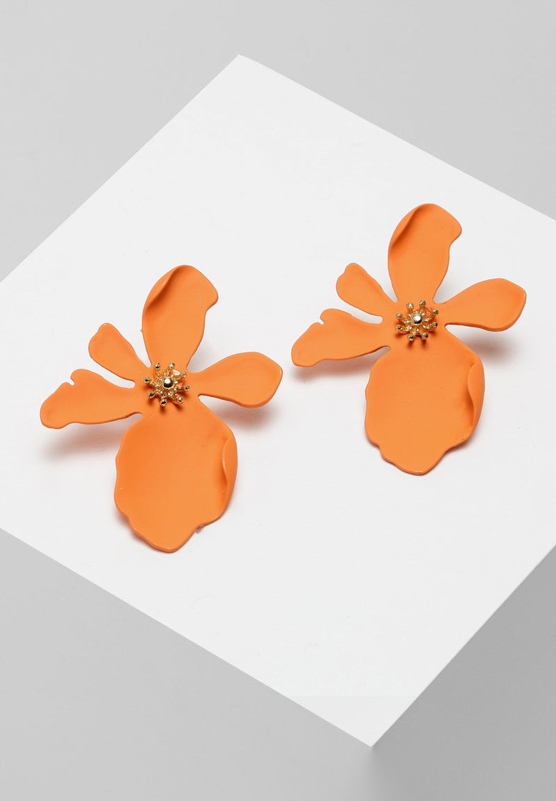 Pendientes florales